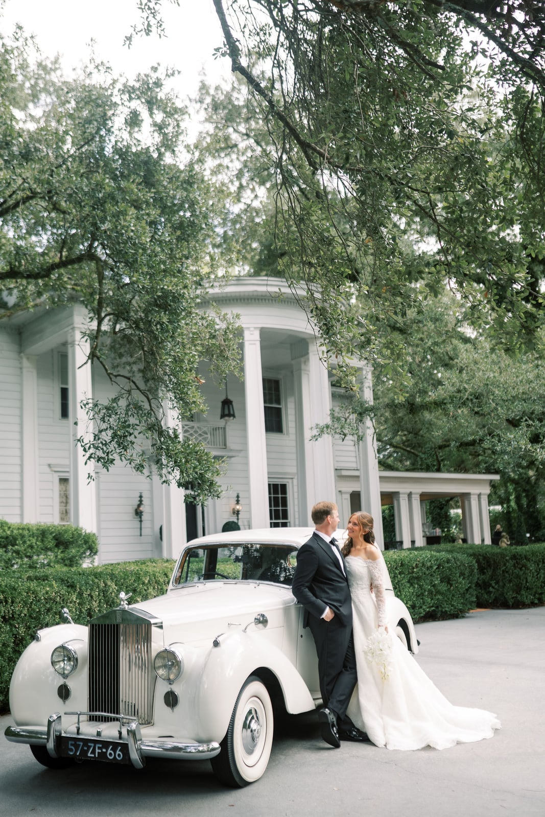 A moment from the Hartnett wedding — designed by Lael Florals